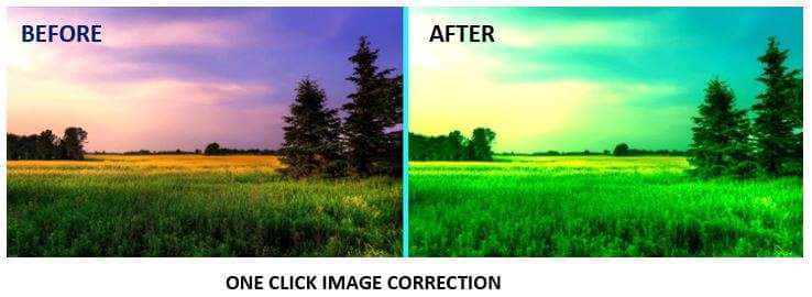 One-Click Image Correction