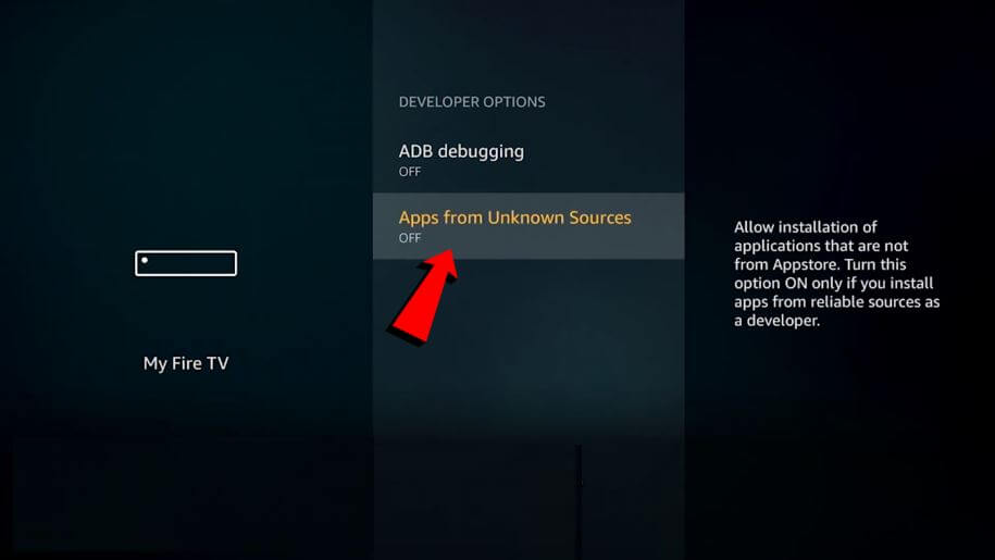 apps from unknown sources on firestick 3