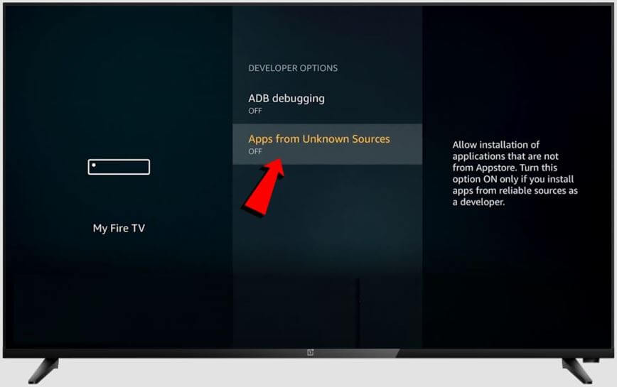 apps from unknown sources in firestick 3