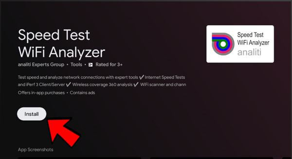 Analiti - Speed Test wifi Analyzer Install
